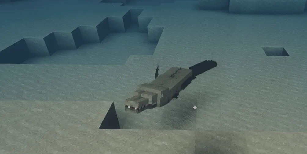 My pet crocodile (axolotl variant), Текстуры, Minecraft