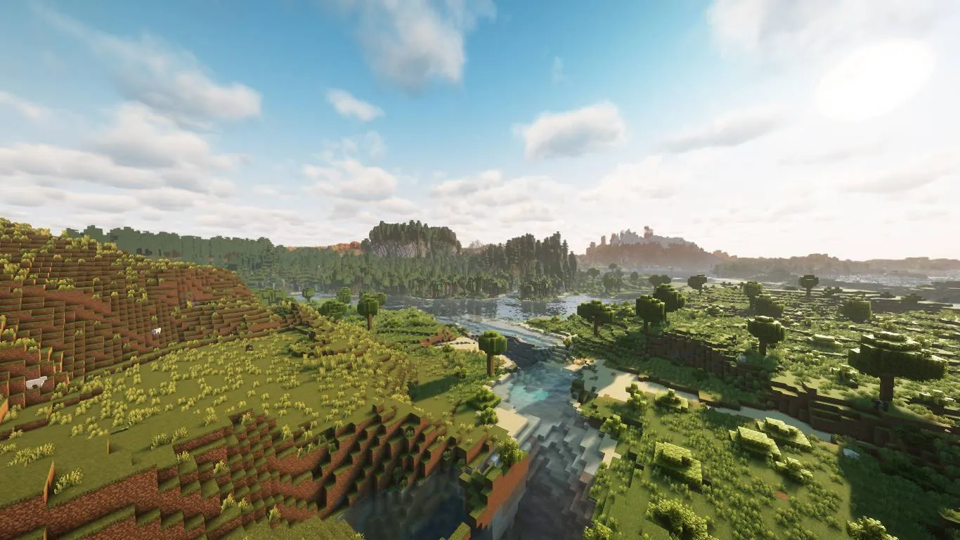 GTBC's Legacy Enhanced - Distant Horizons Edition — скриншот 10 (Модпаки, Minecraft)