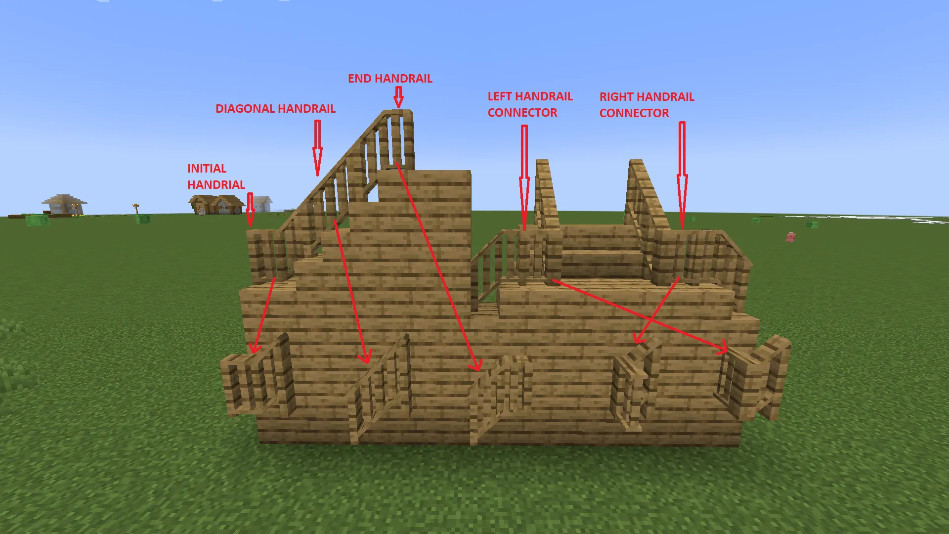 Decorative Railings — скриншот 3 (Моды, Minecraft)
