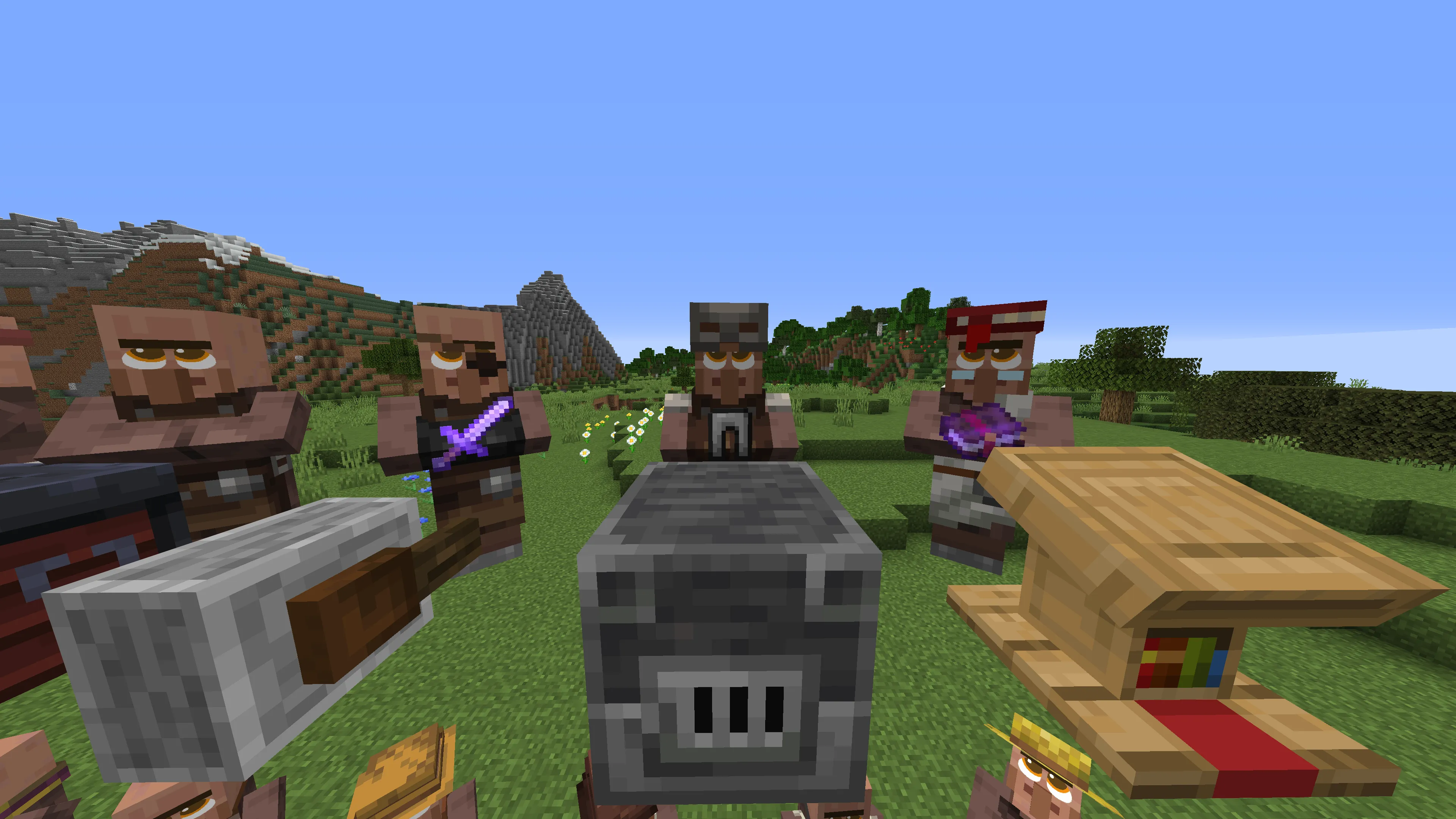 Pleading Villagers by sstari — скриншот 4 (Текстуры, Minecraft)