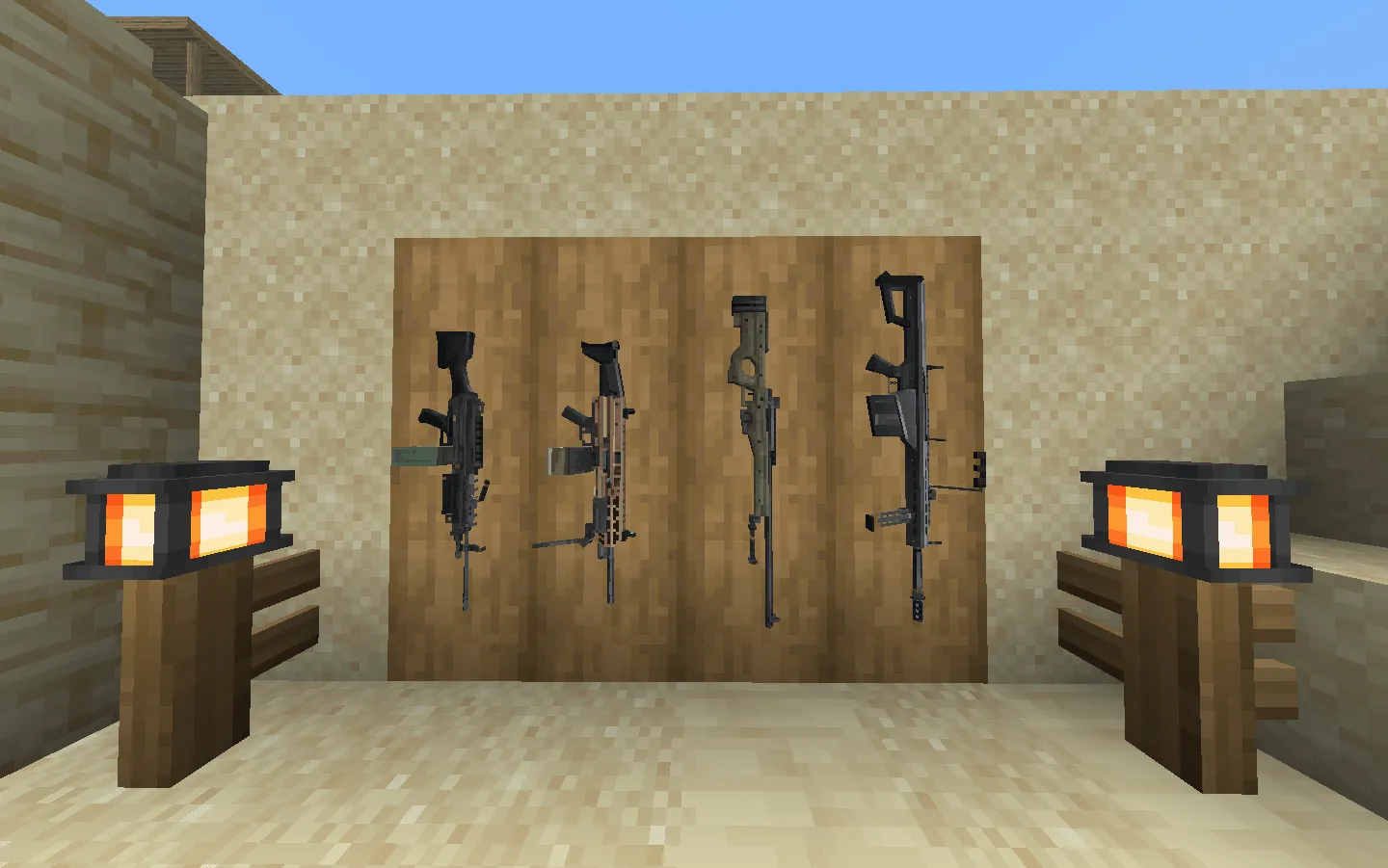 TaCZ Aim Trainer ZERO, Карты, Minecraft