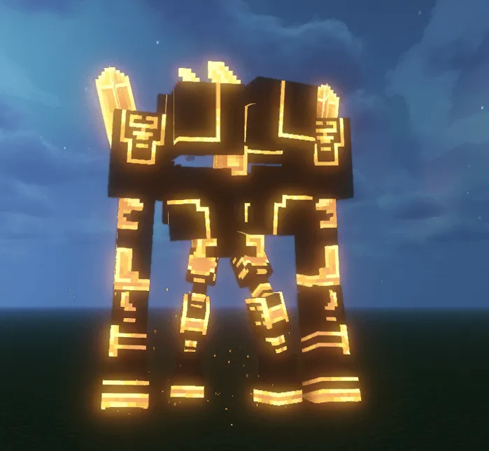 Infinity Golem Boss Fight, Моды, Minecraft