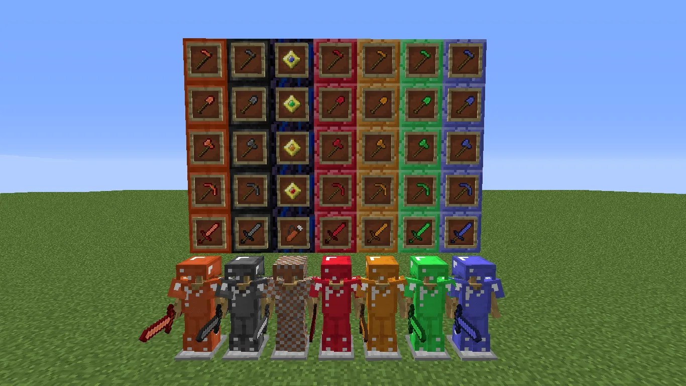 Mine Tools and Blocks, Моды, Minecraft