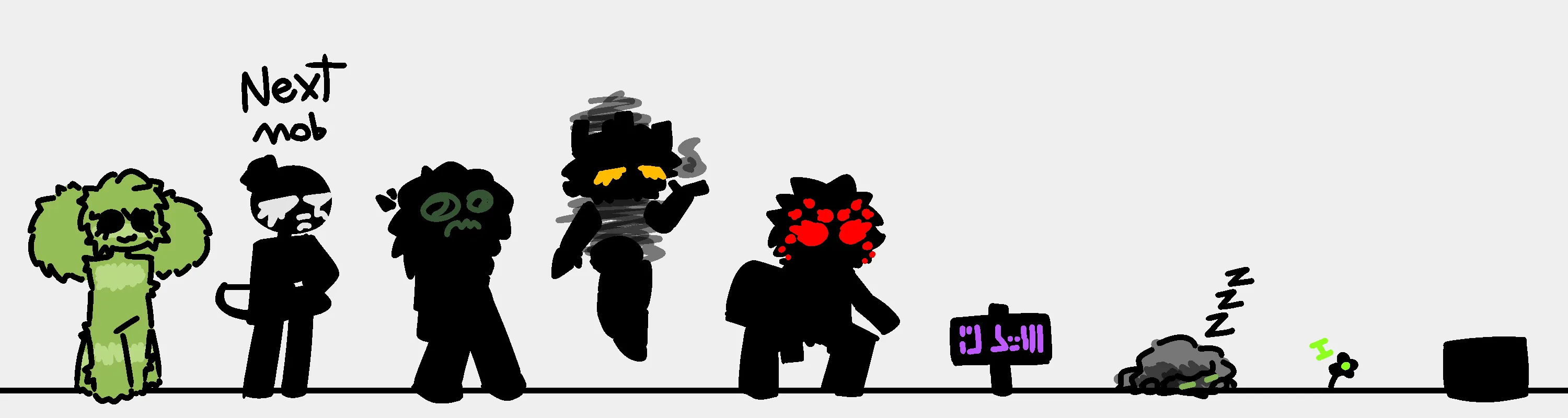 Coppert's Cool Anthro Mobs Pack — скриншот 3 (Текстуры, Minecraft)