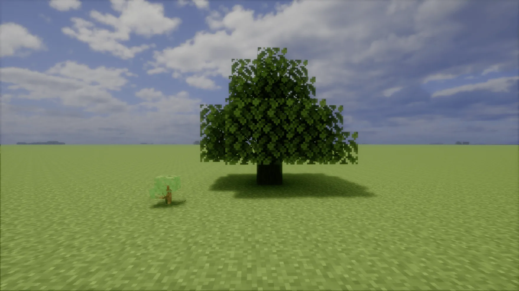 Overdetailed Saplings — скриншот 1 (Текстуры, Minecraft)