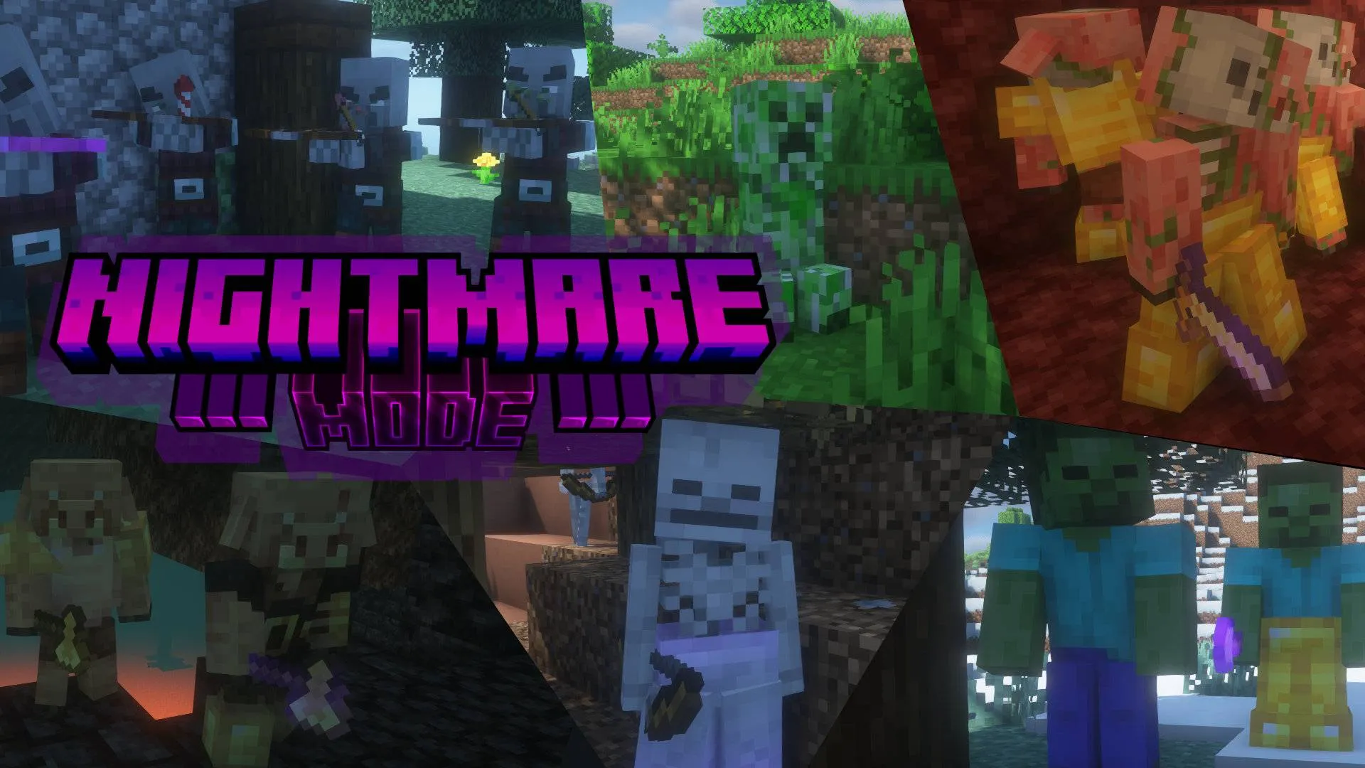 Nightmarish Mode, Моды, Minecraft