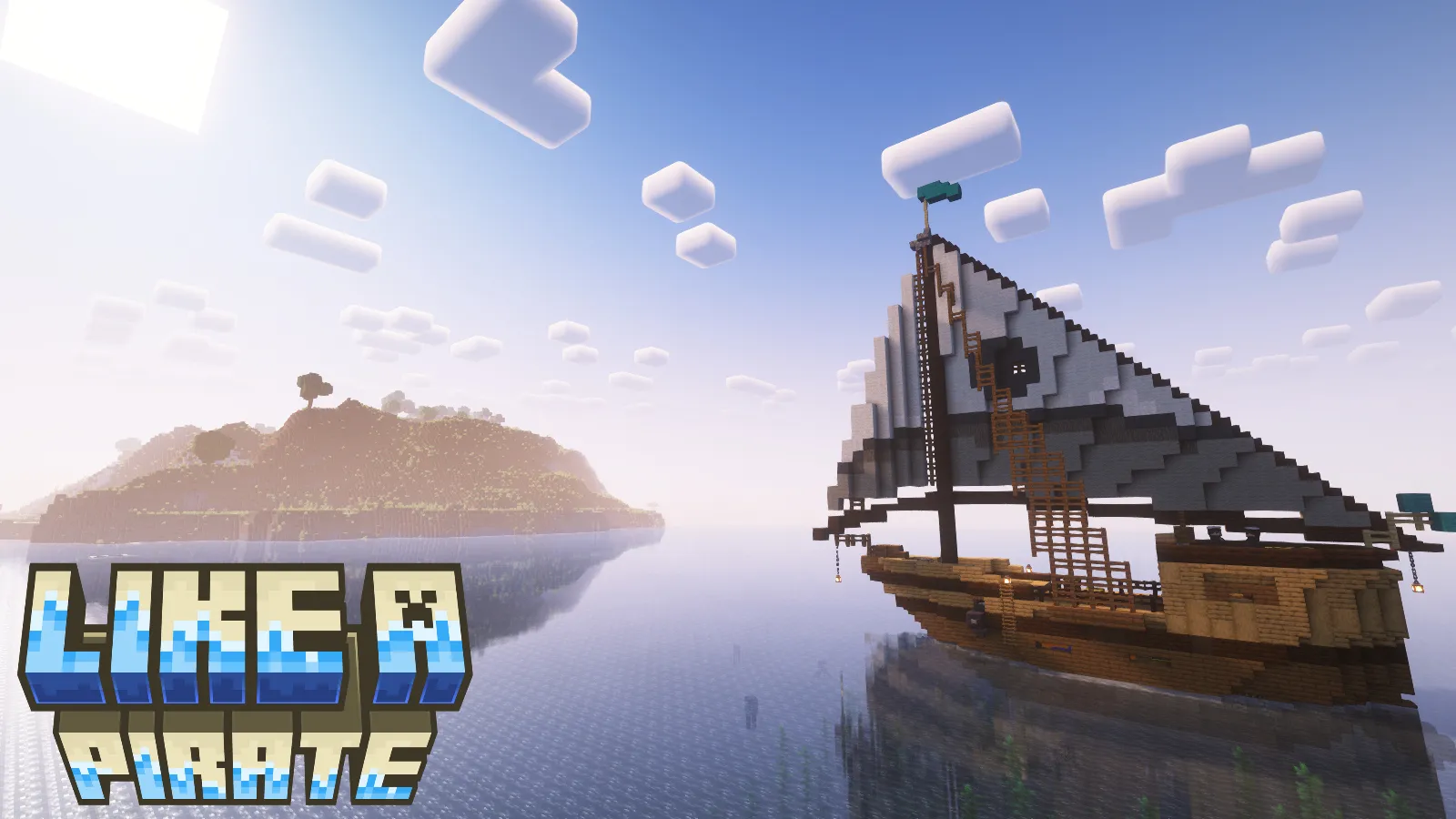 Like A Pirate — скриншот 1 (Модпаки, Minecraft)