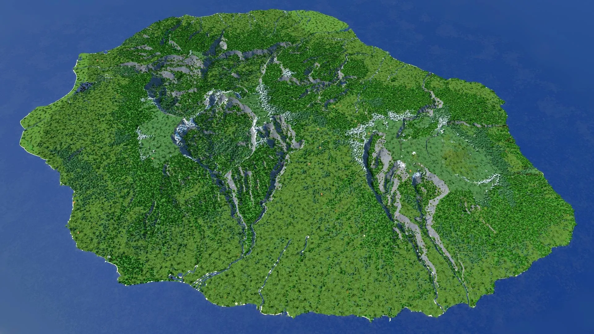 La Reunion - Survival Island — скриншот 2 (Карты, Minecraft)