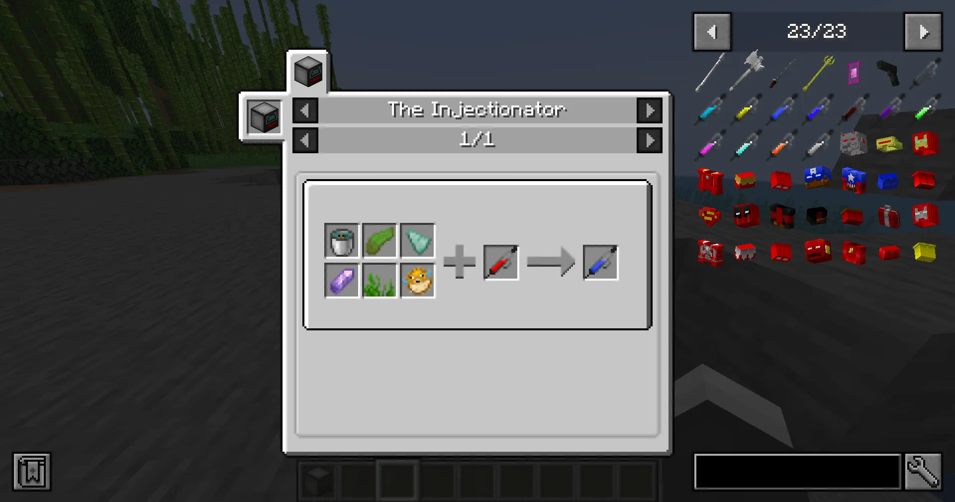 Ahinaa's Heroes, Моды, Minecraft