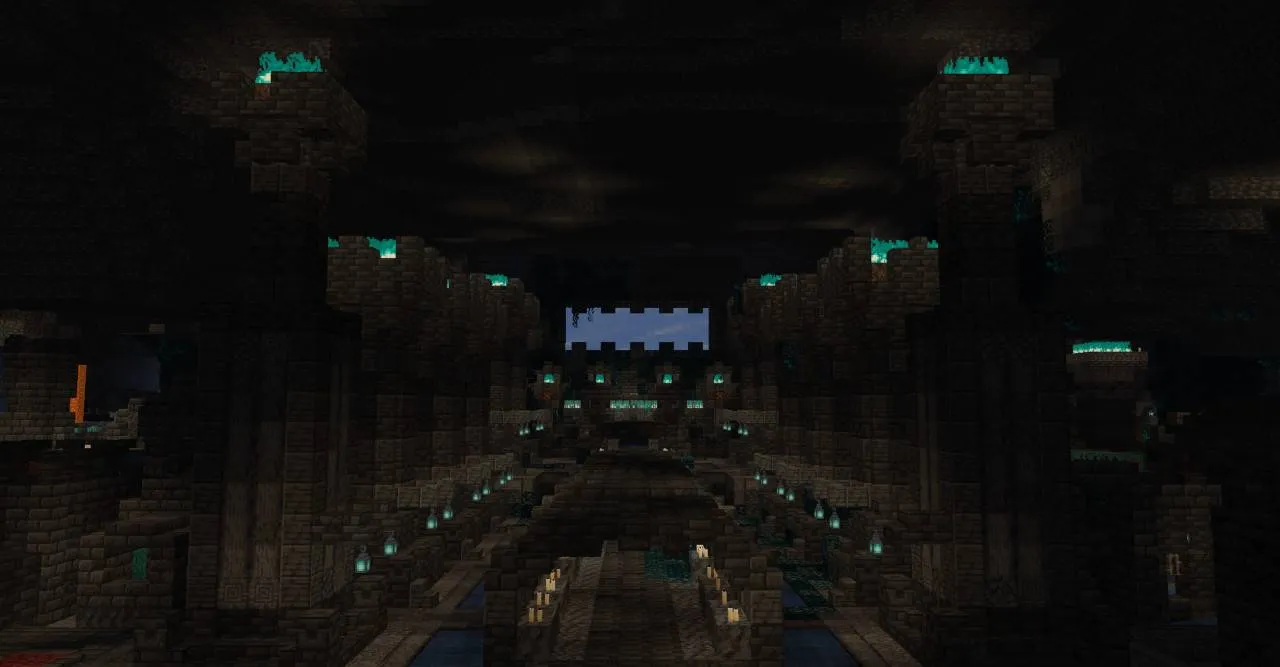 Necropolis - Ancient City Overhaul — скриншот 1 (Моды, Minecraft)