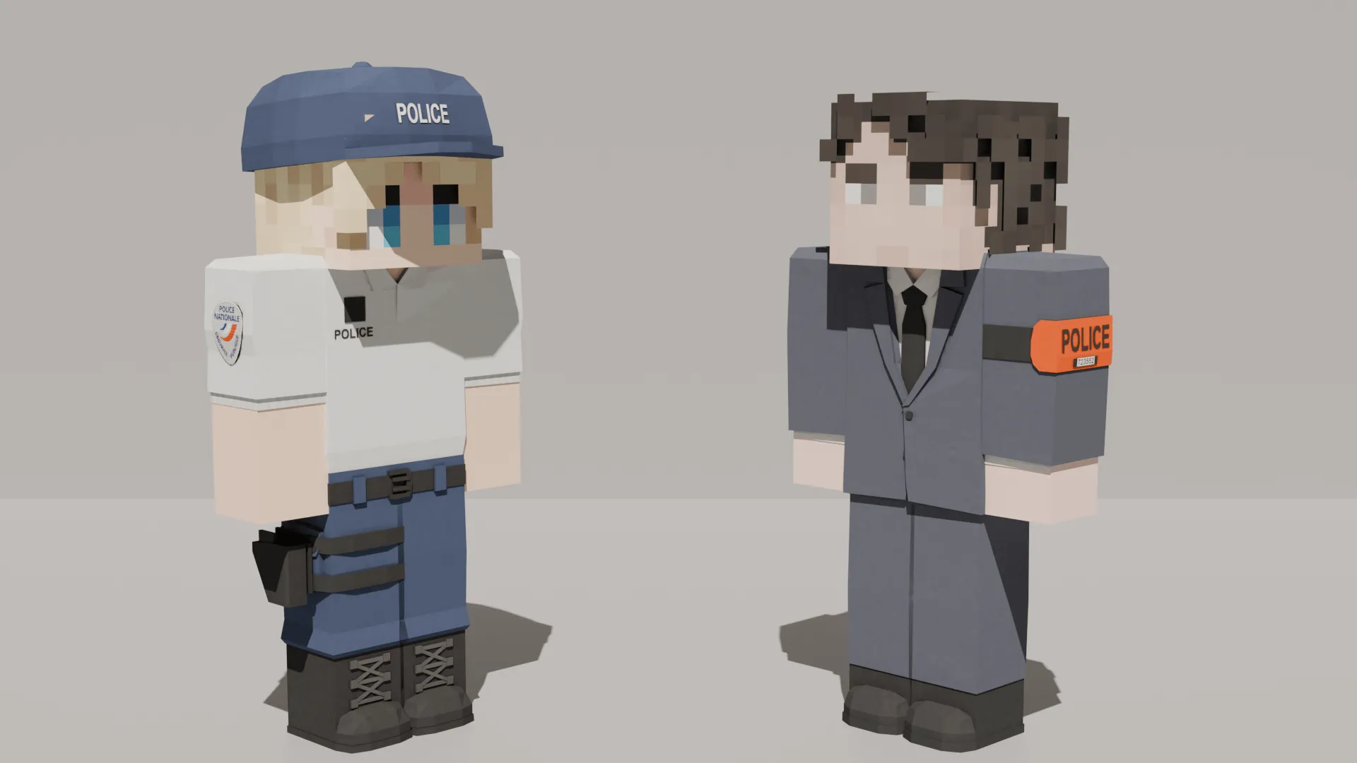 Plumepack: Police Nationale — скриншот 1 (Моды, Minecraft)