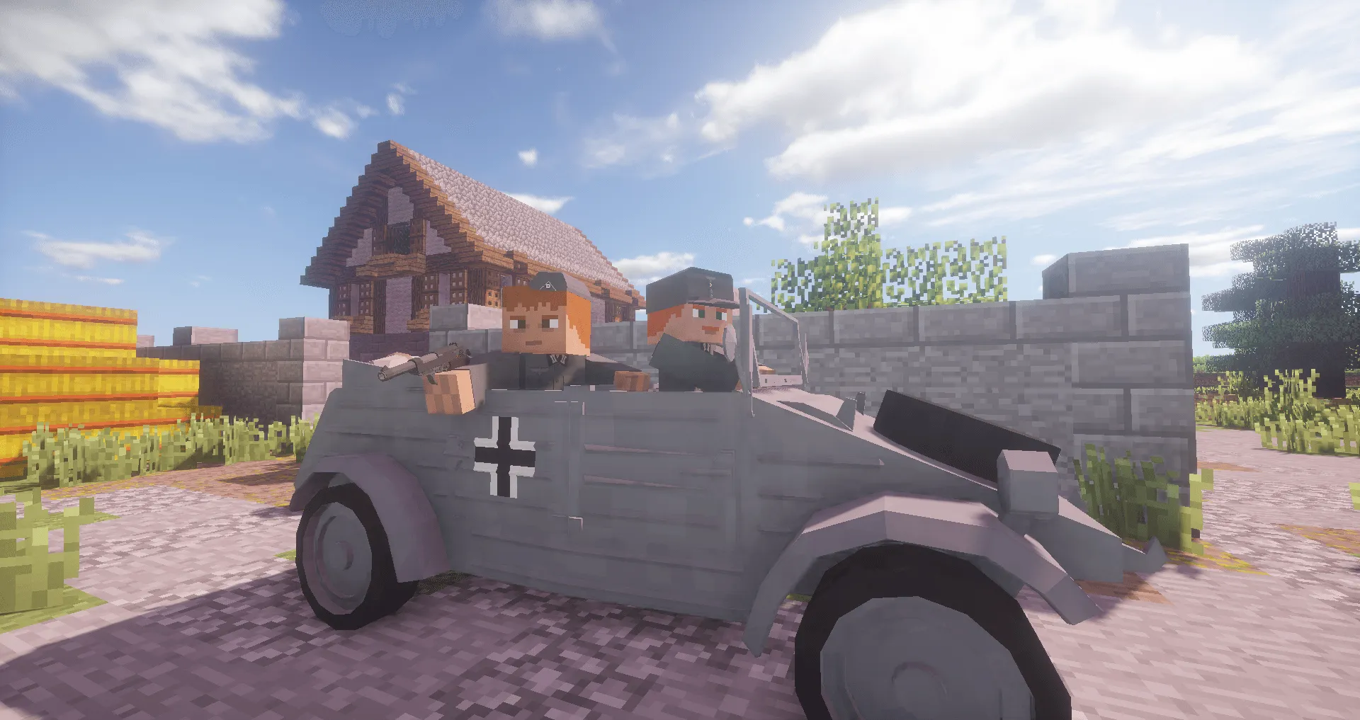 Call to Battle WW2 - Vehicles Addon! — скриншот 4 (Моды, Minecraft)