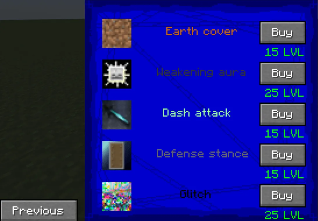 System skills, Моды, Minecraft