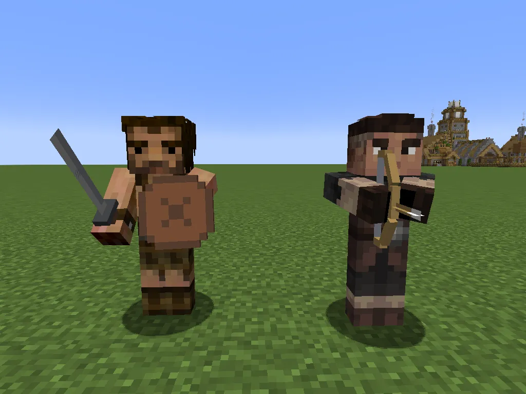 Medieval Warfare V2 (V3 LOADING), Моды, Minecraft