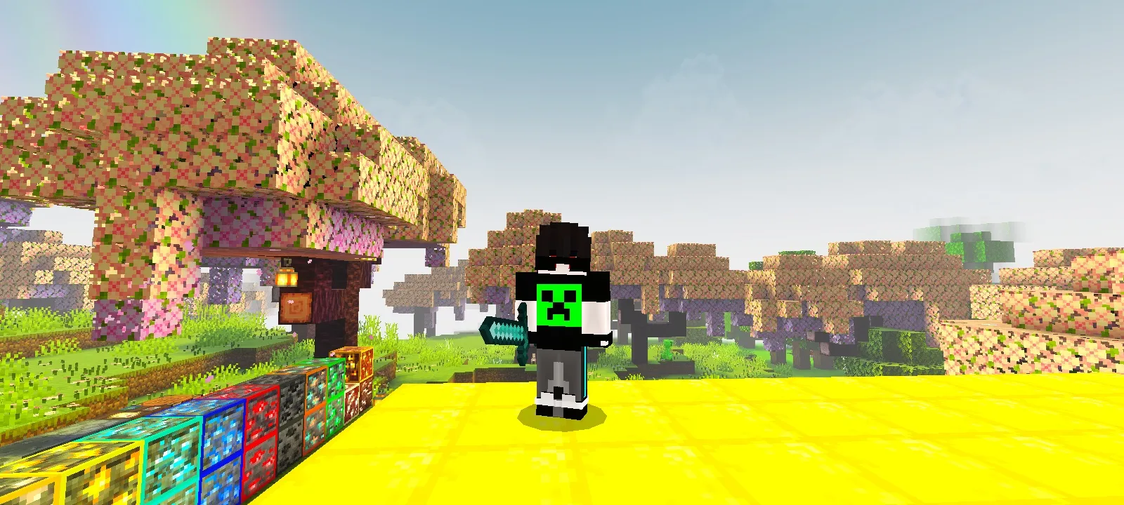 OukaD X Supreme, Шейдеры, Minecraft