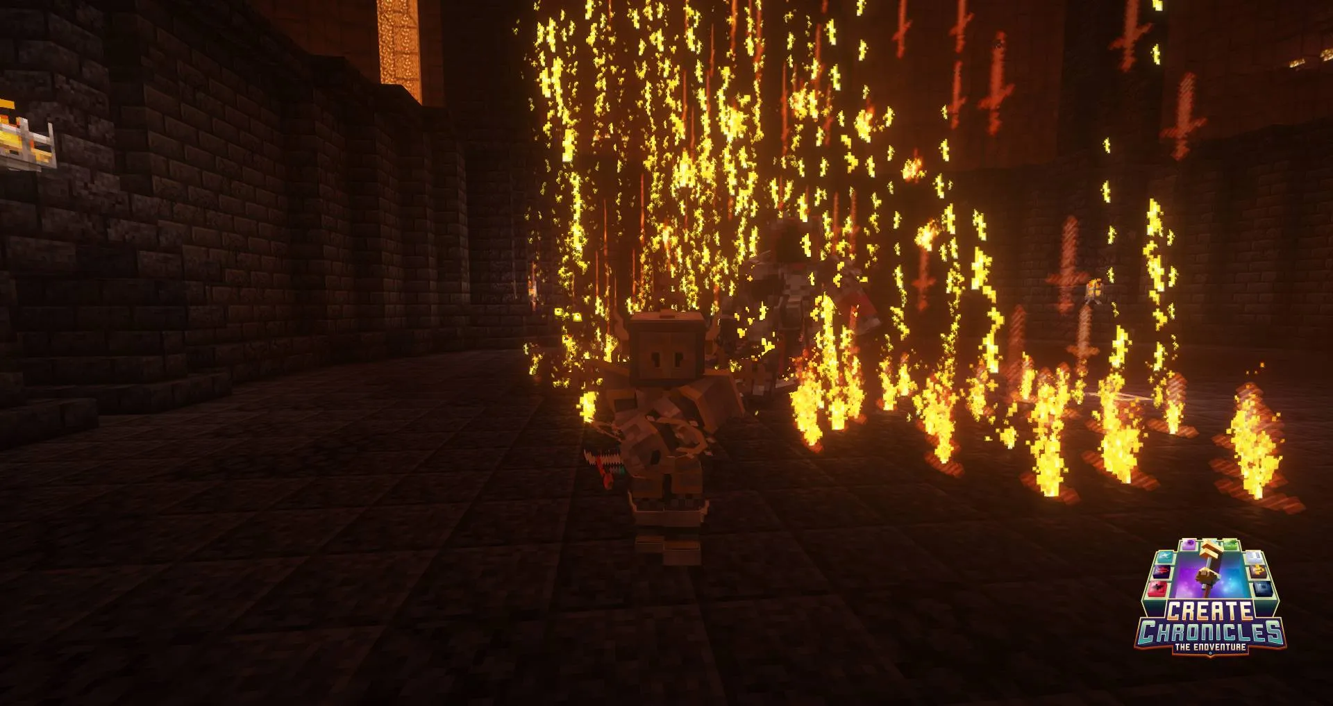 Create Chronicles: The Endventure, Модпаки, Minecraft