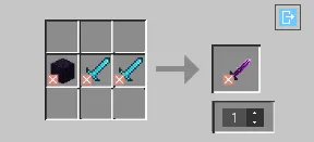 double edged sword,explosive bow and mjonir — скриншот 4 (Моды, Minecraft)