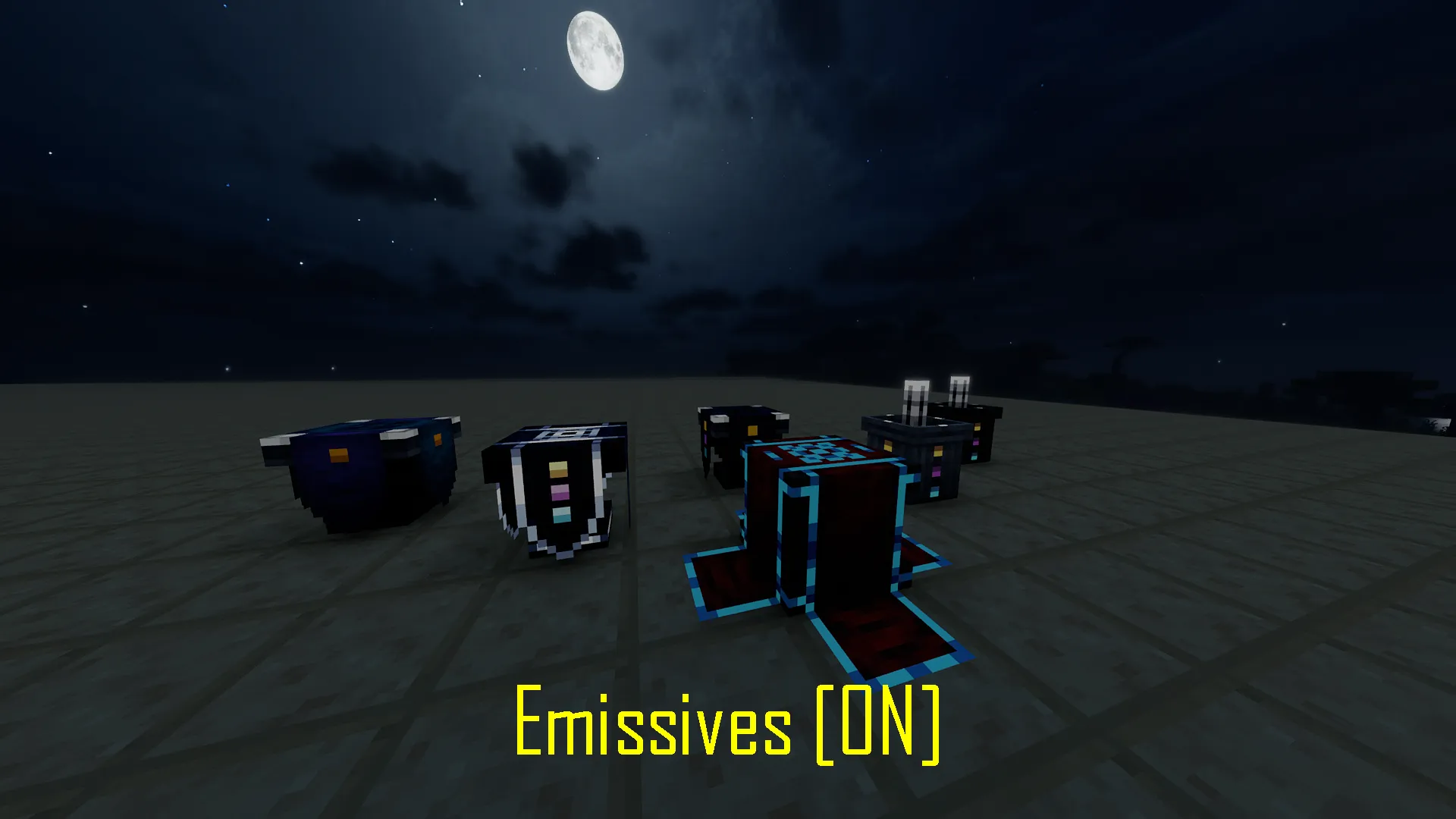 Emissive Textures for Spectrum [LabPBR version], Текстуры, Minecraft