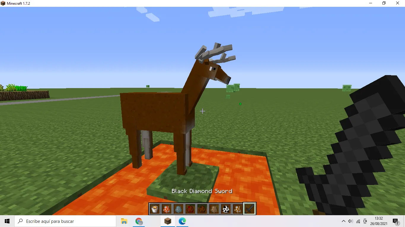 FIGHT, MINE AND HUNT — скриншот 1 (Моды, Minecraft)