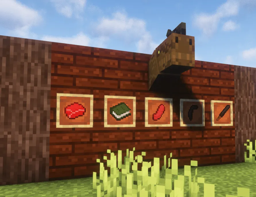 Prehistoric Wildlife — скриншот 4 (Моды, Minecraft)