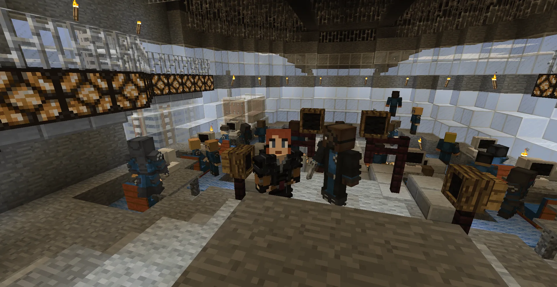 Avengers Initiative Marvel City — скриншот 4 (Модпаки, Minecraft)