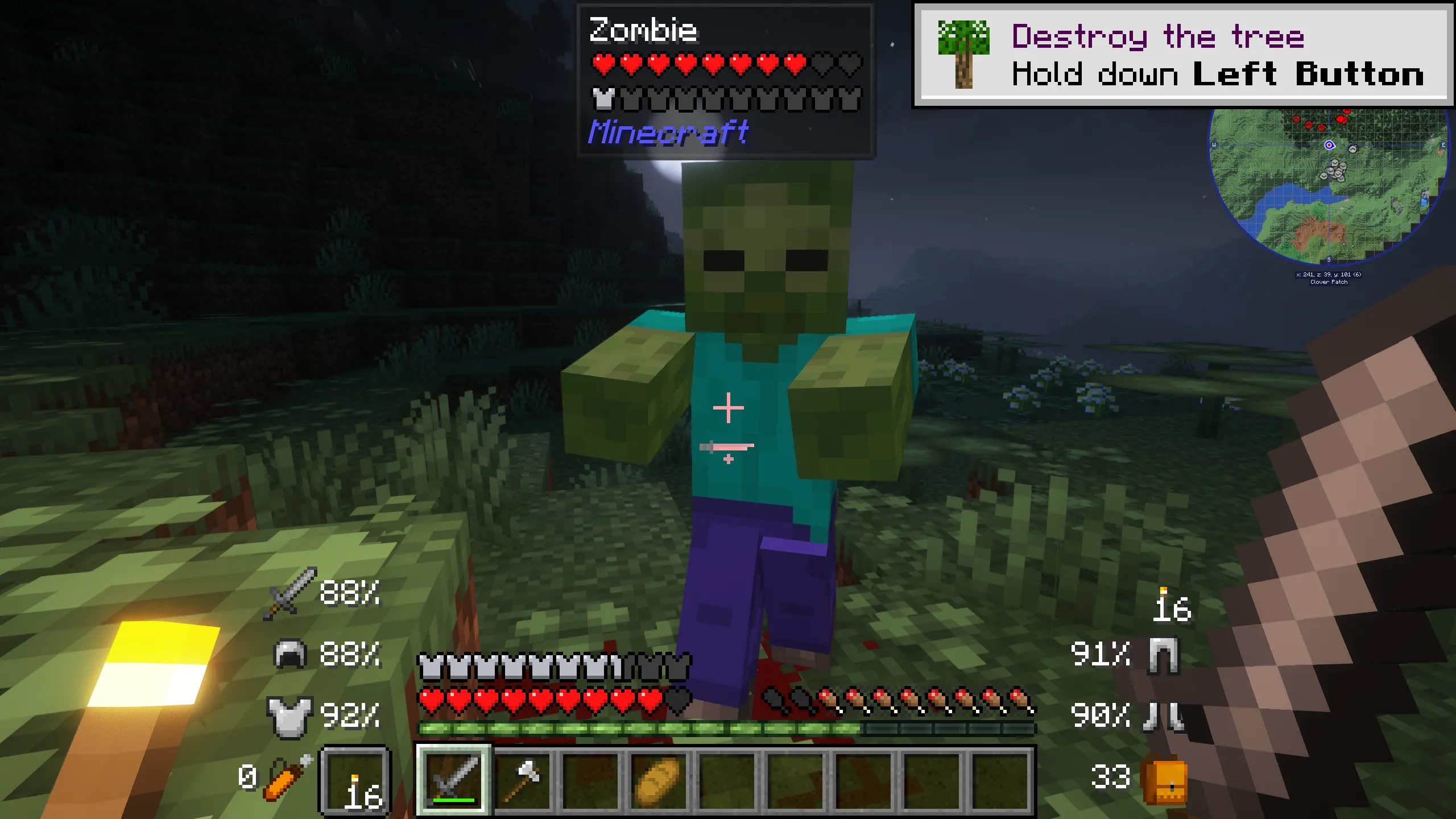 The Zombie Conquest - Easy Mode | You Can Revive! — скриншот 4 (Модпаки, Minecraft)