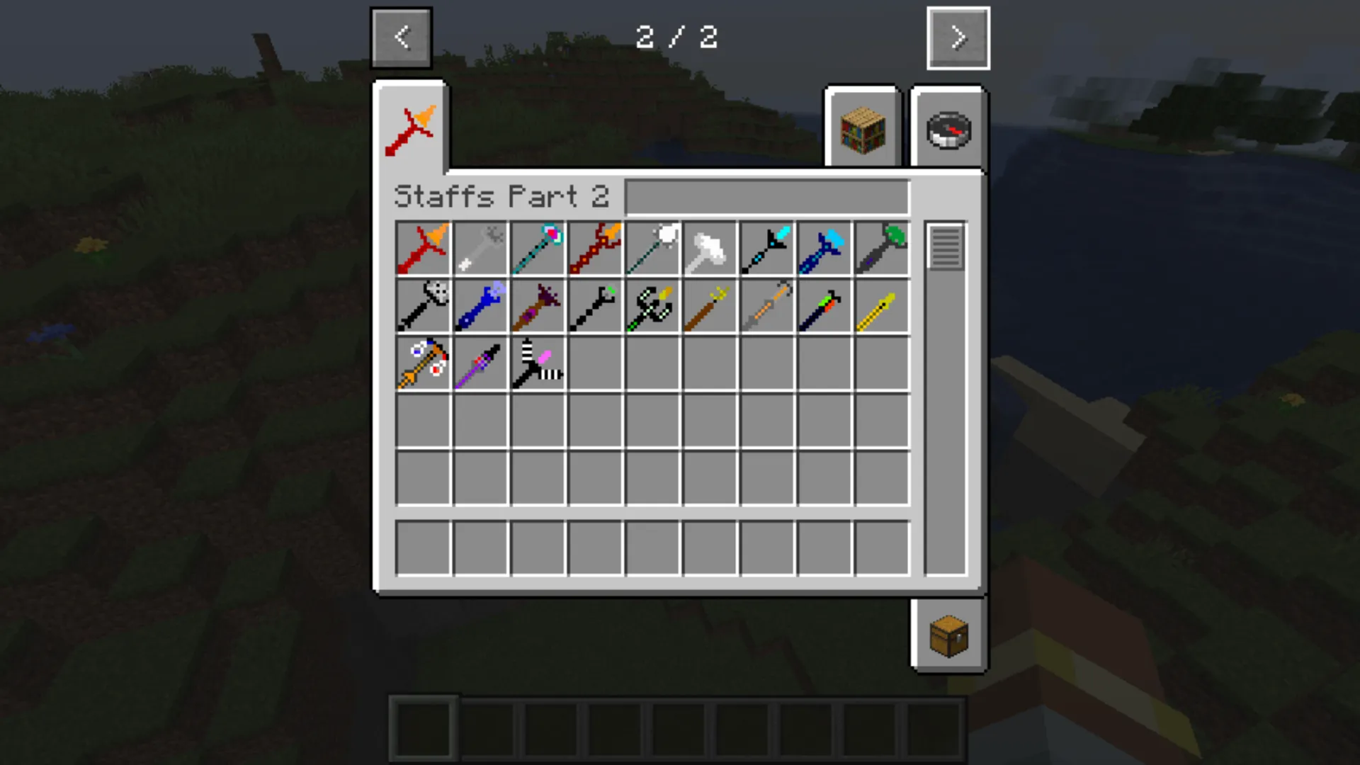 Staffs Of Ultimate Power, Моды, Minecraft