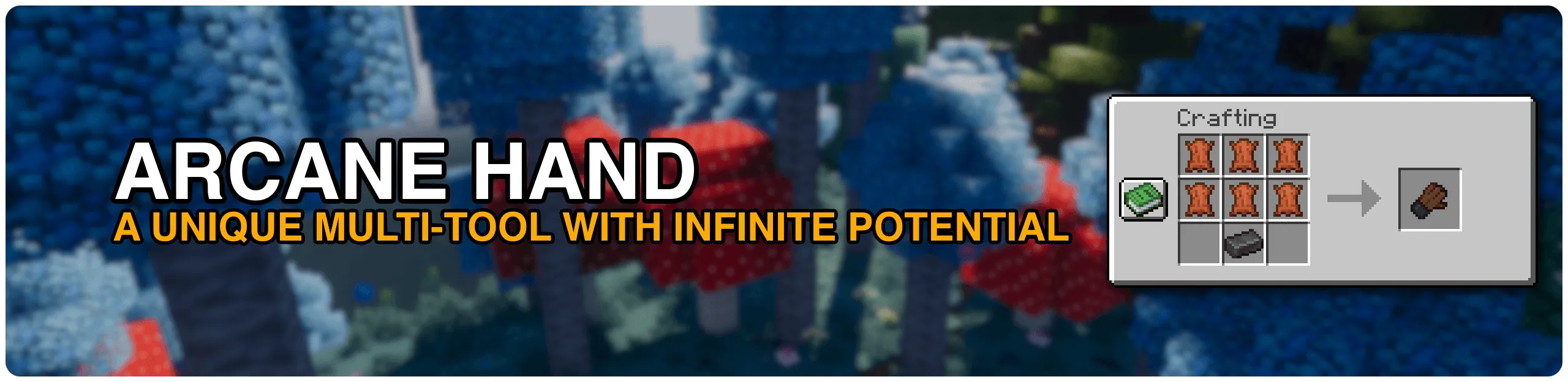 Arcane Hand — скриншот 1 (Моды, Minecraft)