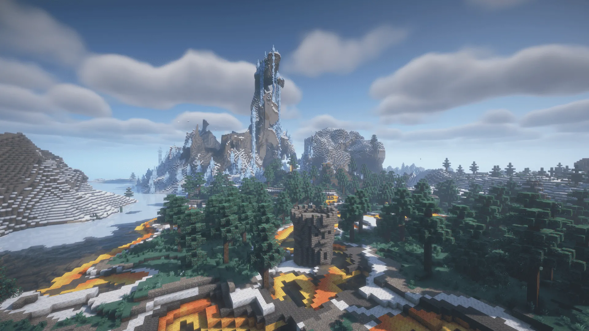 Adventures of a magician - magician RPG — скриншот 11 (Модпаки, Minecraft)