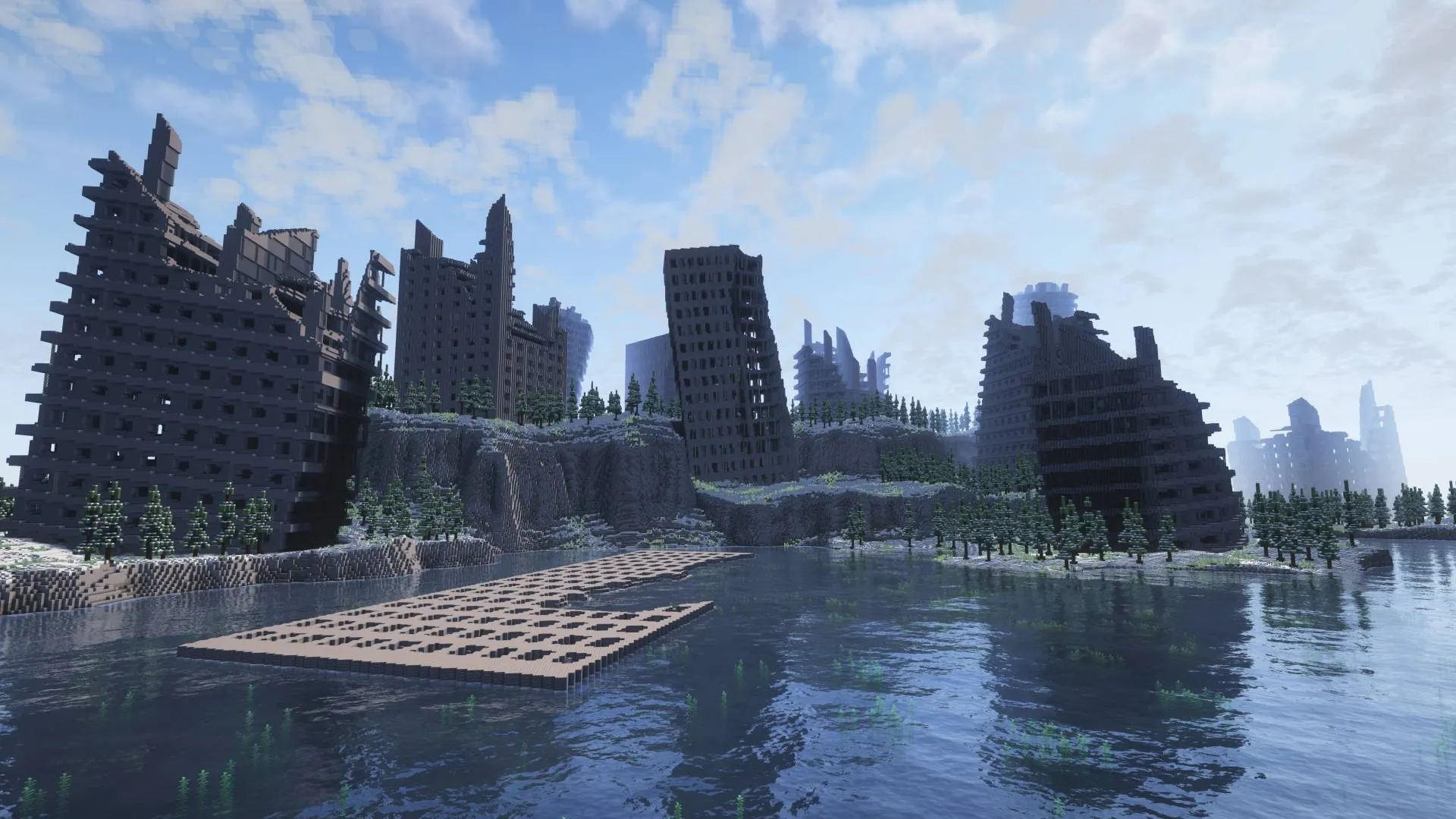 Abandoned City - Survival World — скриншот 2 (Карты, Minecraft)