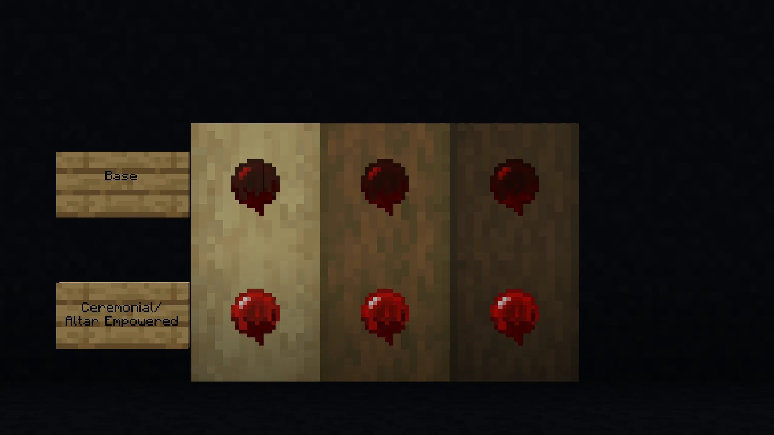 Blood Magic: Sacrificial Orb, Текстуры, Minecraft