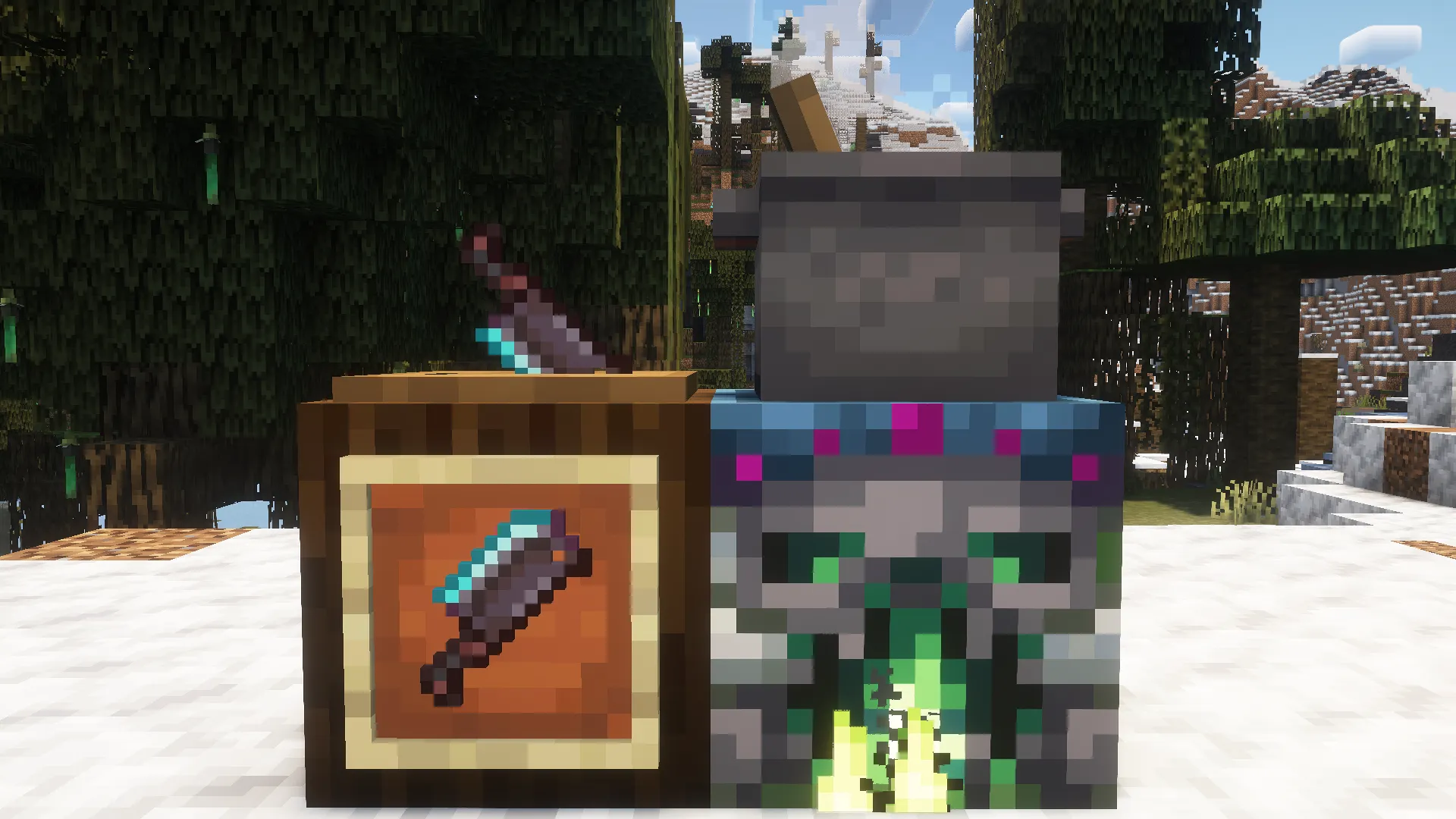Schocoa's Diamond Netherite, Текстуры, Minecraft