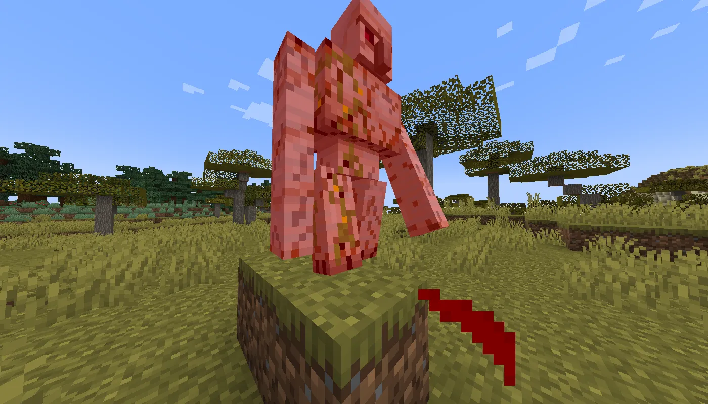 Red Sweep Effect — скриншот 1 (Текстуры, Minecraft)