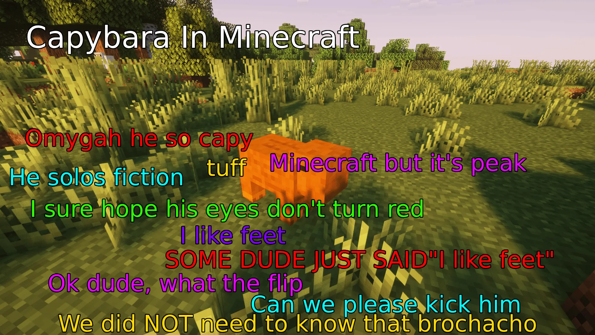 GameZone5's Capybaras — скриншот 1 (Моды, Minecraft)