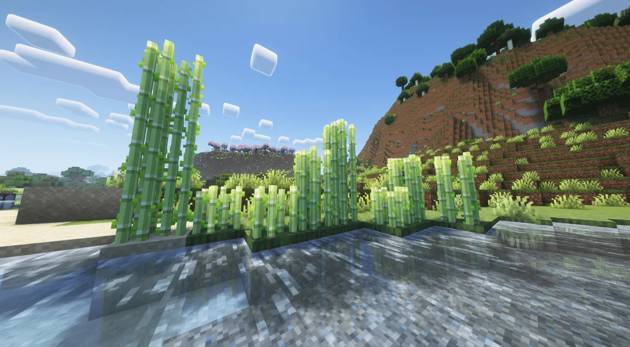 Undopia 3D Sugar Cane — скриншот 3 (Текстуры, Minecraft)