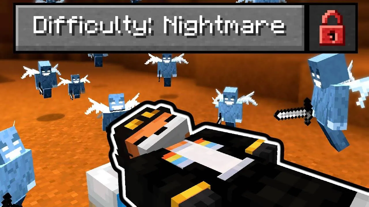 Nightmare Difficulty By Fundy — скриншот 1 (Плагины, Minecraft)