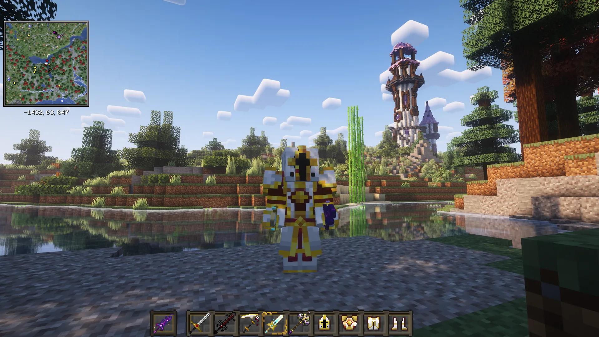 Cisco's Armoury, Моды, Minecraft