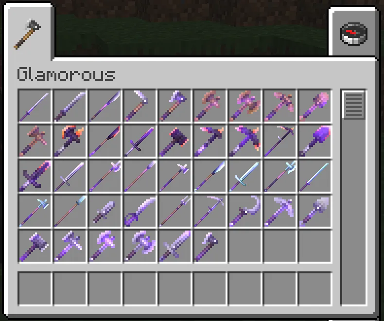 Glamorous, Моды, Minecraft