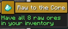 Raw [Fabric], Моды, Minecraft