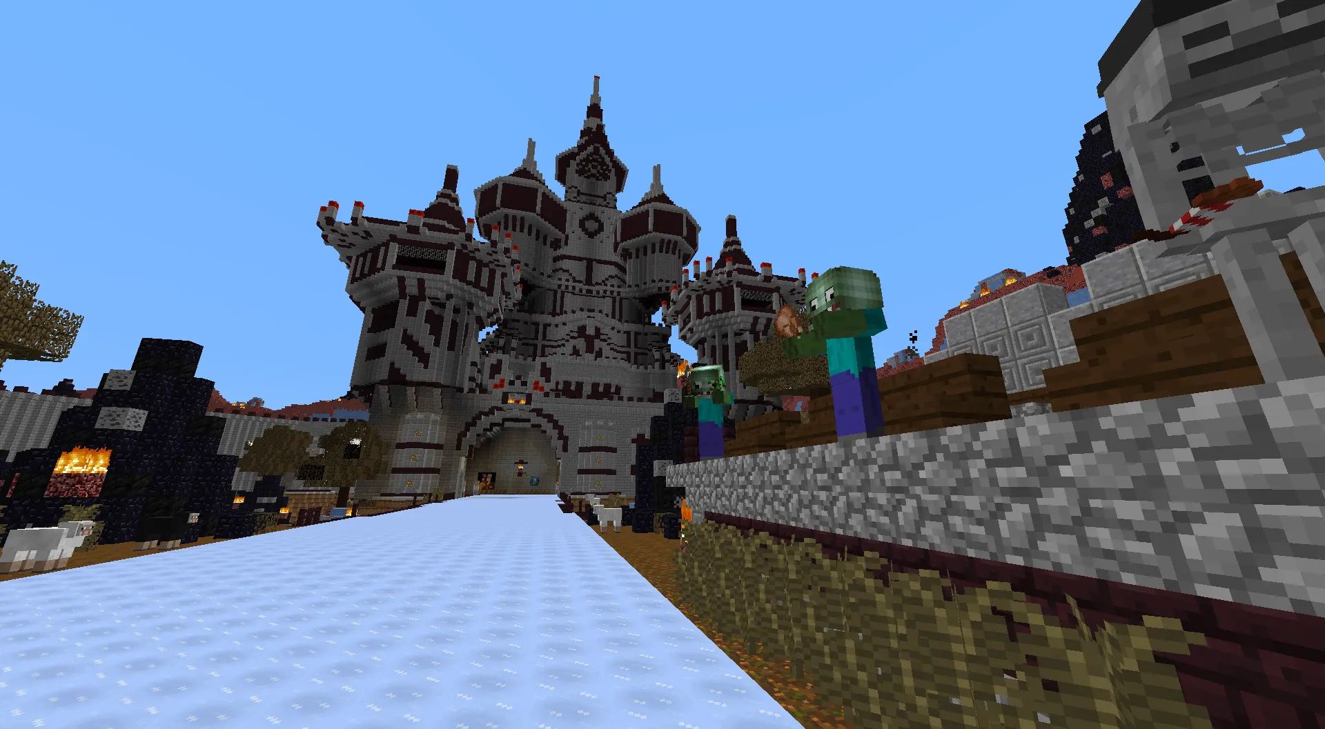 Ice Boat Madness, Карты, Minecraft