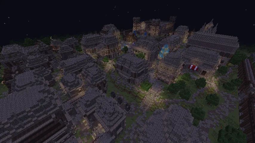 Gielinor, the Fourth Age, Карты, Minecraft