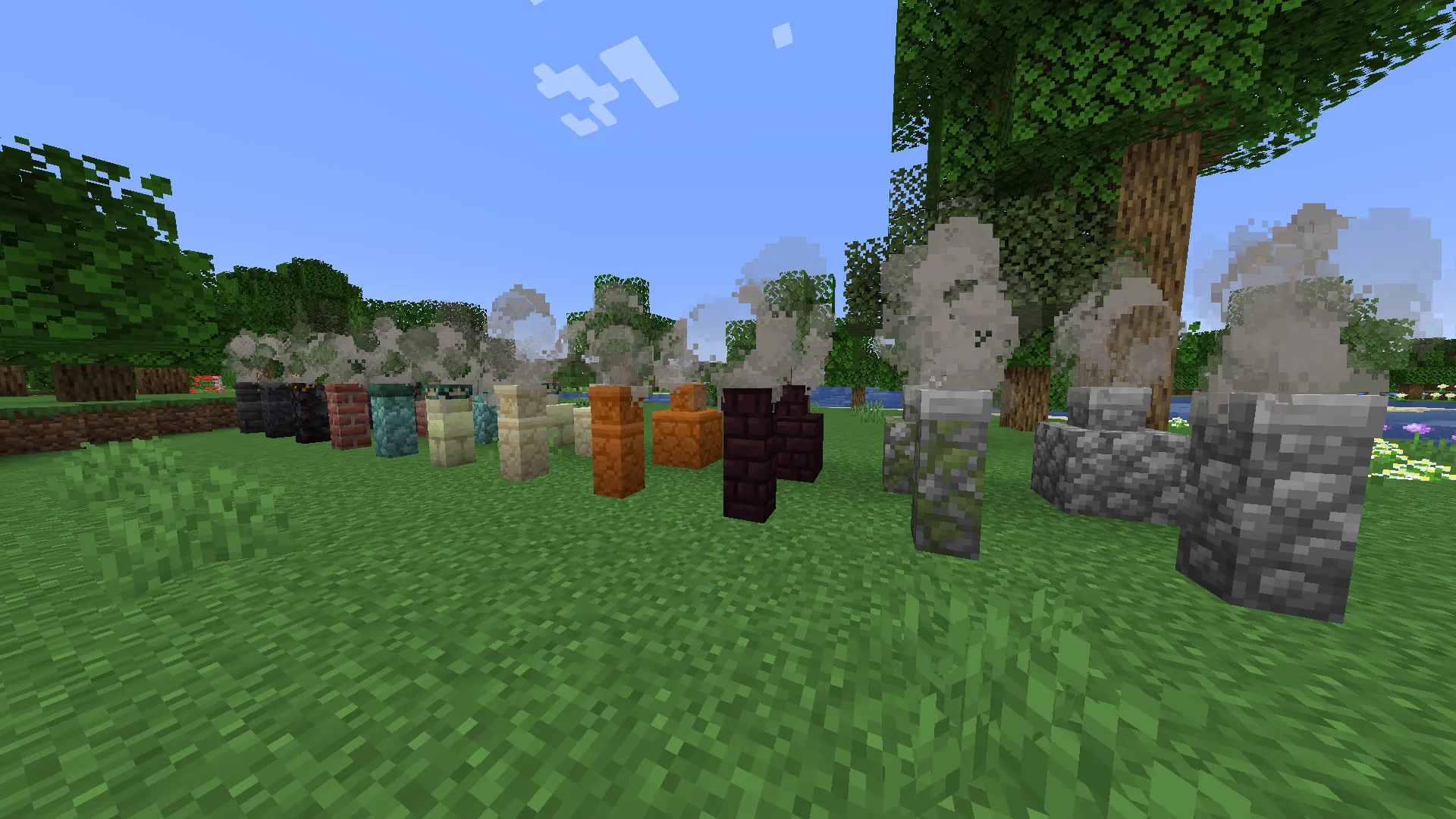 Chimneys Datapack (survival and decoration) — скриншот 1 (Текстуры, Minecraft)