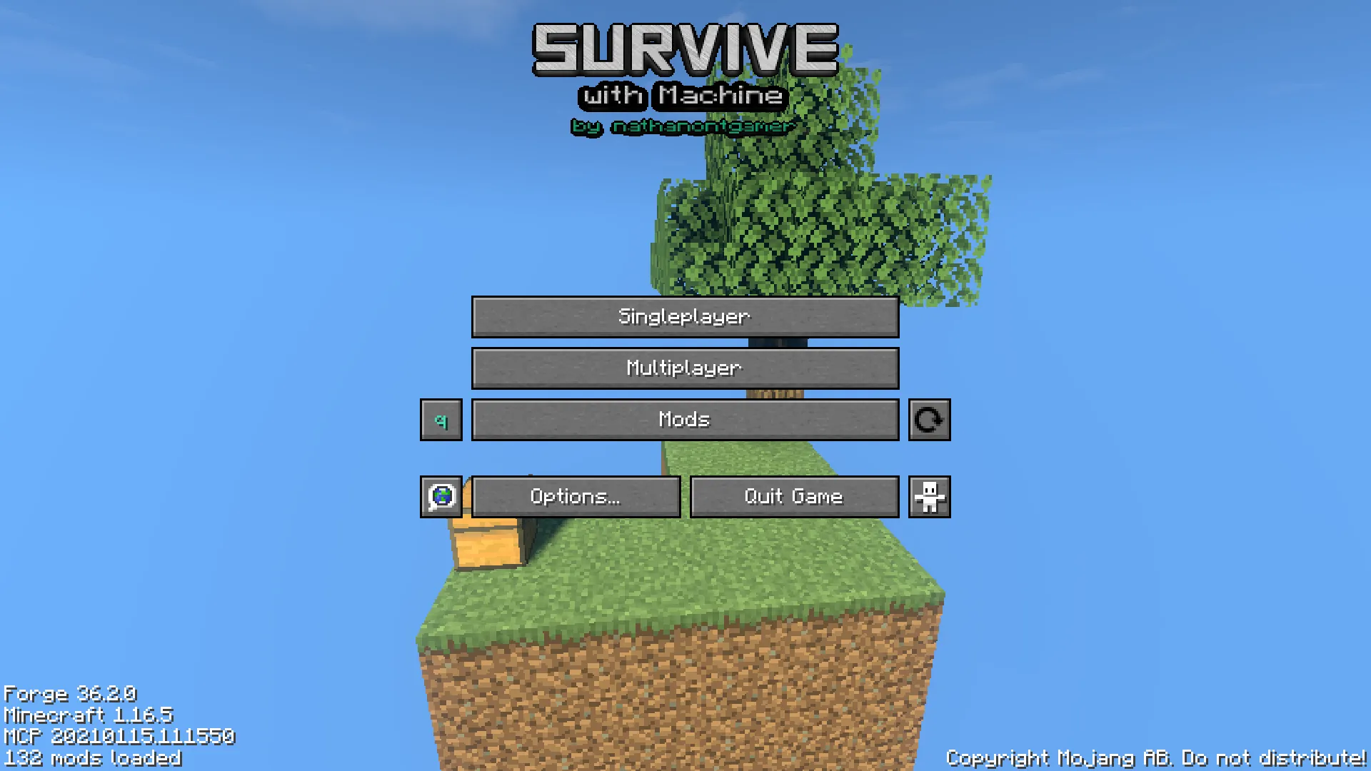 Survive with Machine — скриншот 1 (Модпаки, Minecraft)