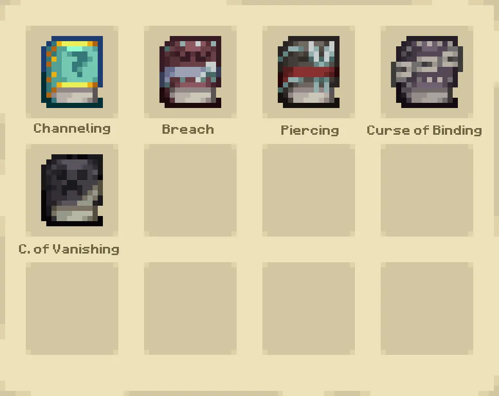 Resplendent & Remembered Enchanted Books — скриншот 5 (Текстуры, Minecraft)