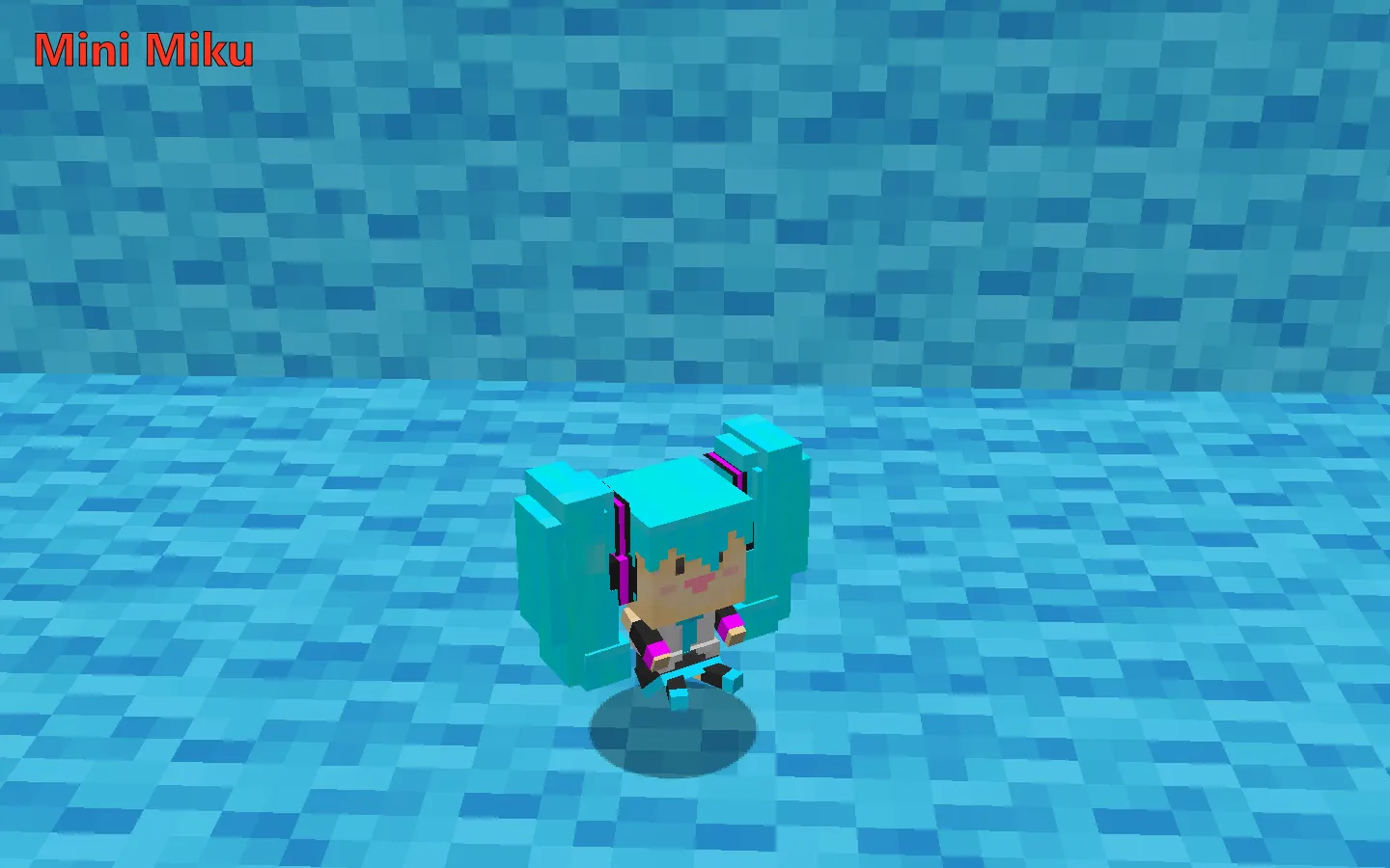 Big Miku Plush Totem — скриншот 2 (Текстуры, Minecraft)