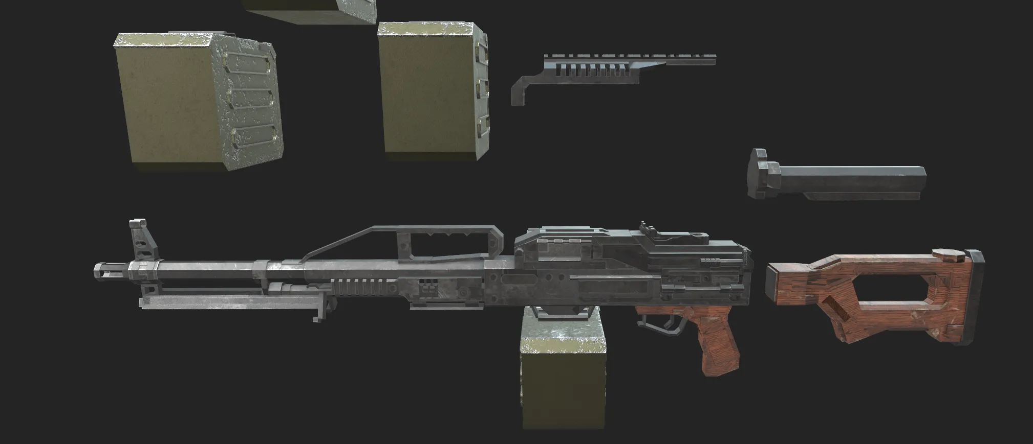 [TaCZ] STALKER GunPack, Кастомизации, Minecraft