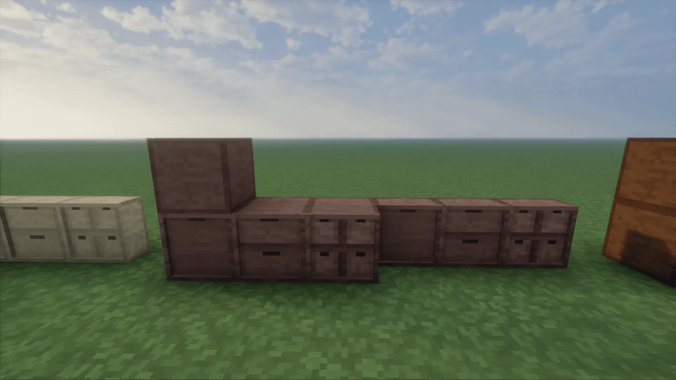 Storage Drawers Ashen Compat, Текстуры, Minecraft
