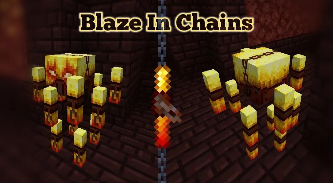 Blaze In Chains — скриншот 1 (Текстуры, Minecraft)