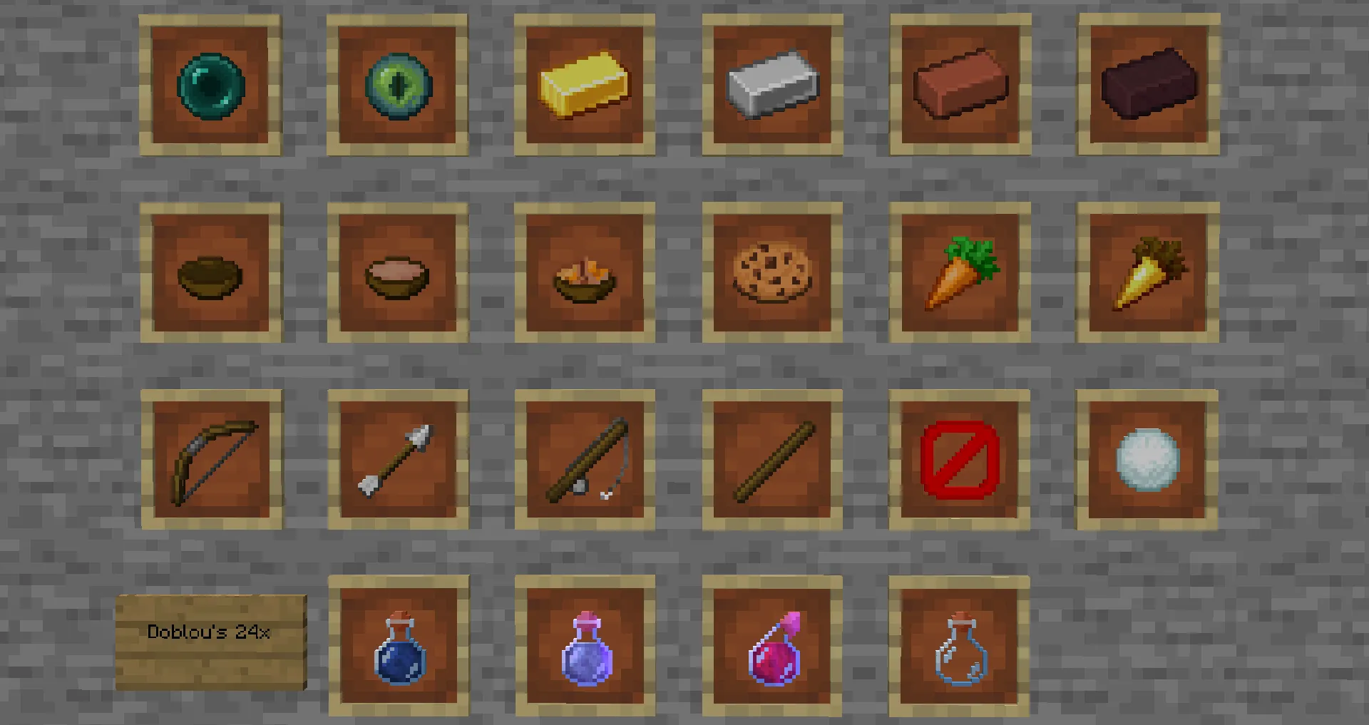Doblou's 24x, Текстуры, Minecraft