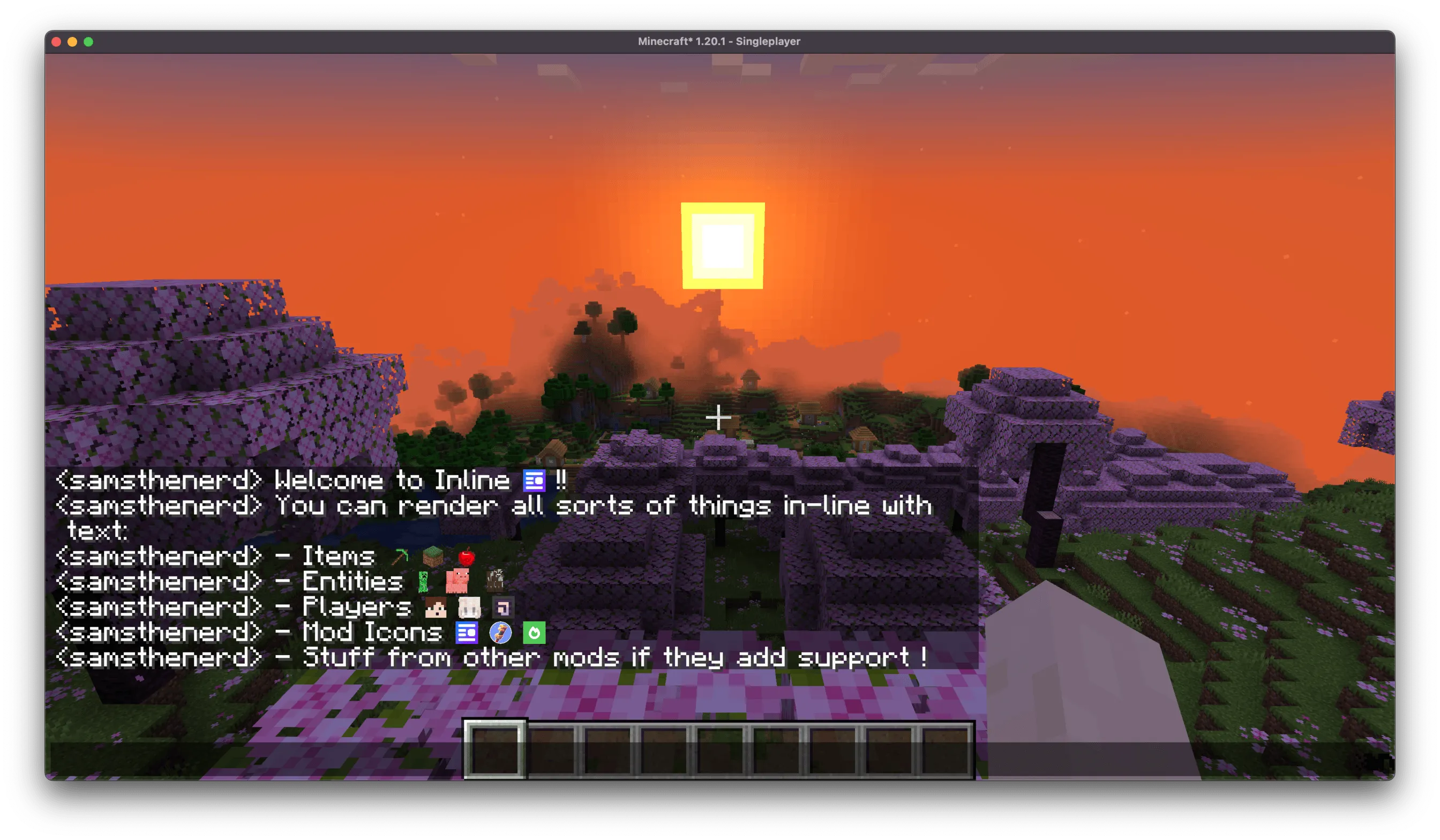 Inline — скриншот 9 (Моды, Minecraft)